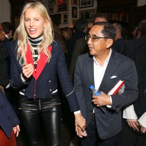 Karolina Kurkova and Silas Chou