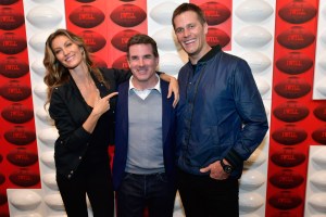 Gisele Bündchen, Kevin Plank, and Tom Brady