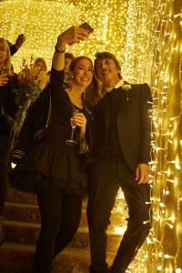 Pierpaolo Piccioli at the Valentino's Black Tiger party in Moscow