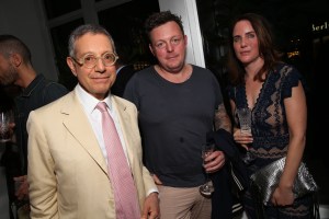Jeffrey Deitch and Urs Fisher