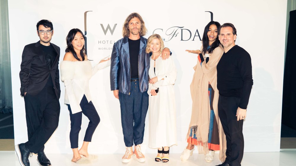 Charles Youssef, Ji Oh, Thaddeus O’Neil, Julie Alkire, Aurora James and Jason Alkire