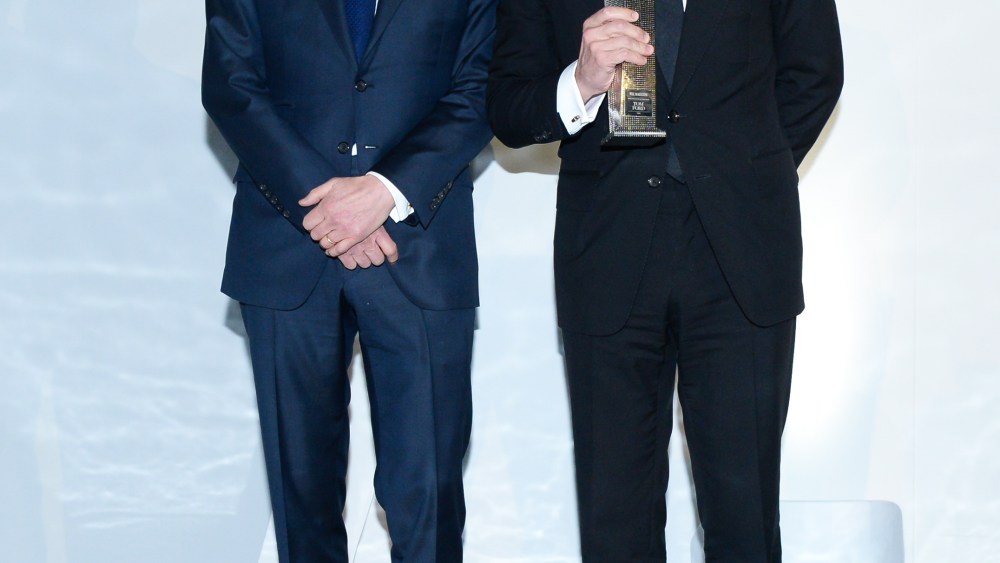 Colin Firth and Tom Ford