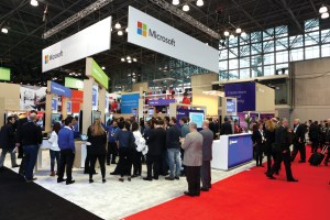 The NRF has expanded its exhibit space this year to 237,000 square feet, up from 228,000 last year.