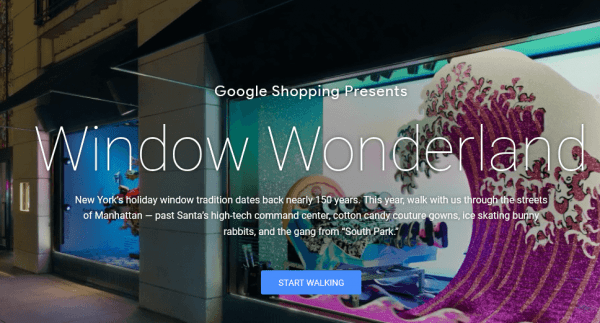 Google Shopping Brings Holiday Windows the Web