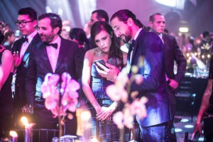 Victoria Beckham and Adrien Brody