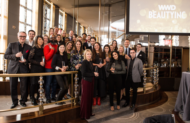 The Beauty Inc Award winners.