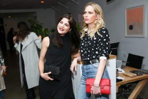 Selma Blair and Erin Foster Vince Camuto Holiday Dance Party