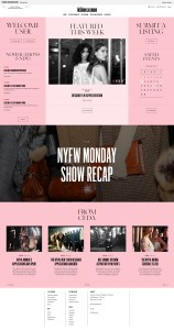 CFDA Fashion Calendar