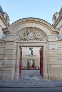 Chanel pop-up boutiques in the Marais district of Paris