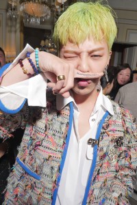G-Dragon Chanel Métiers d'Art 2016 Ritz Hotel party