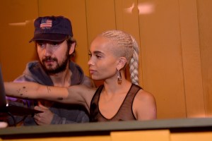 Zoe Kravitz coach 75th anniversary party