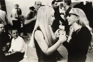 Franca Sozzani with Donatella Versace
