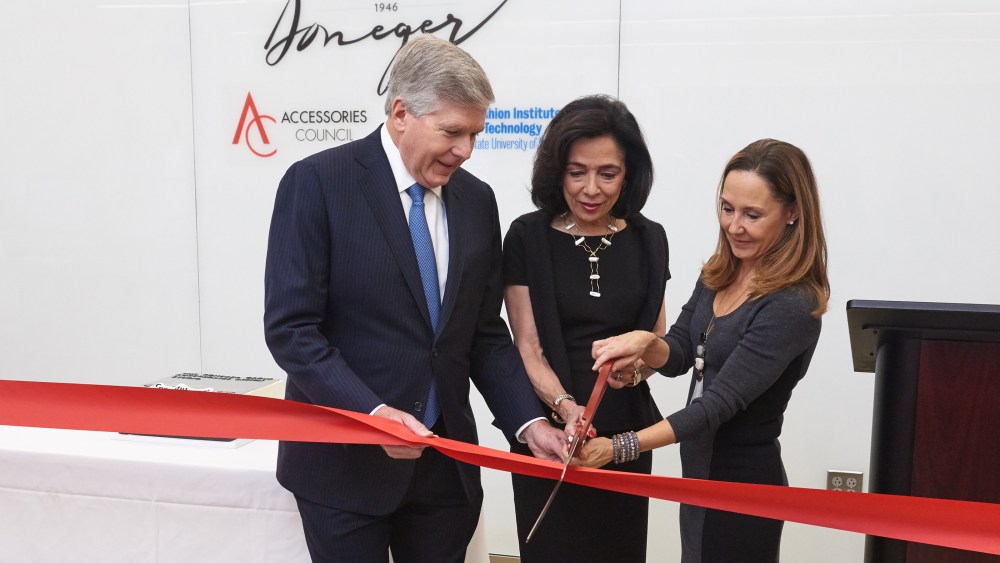 Accessories Council, Doneger Group Unveil Classroom at FIT