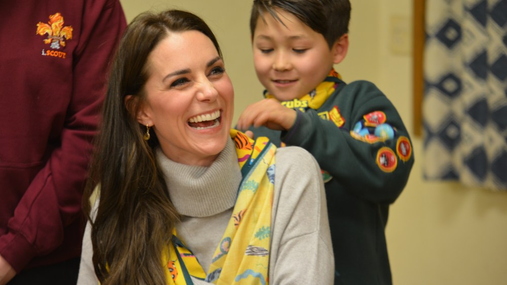 Kate Middleton Attends Cub Scout Pack Meeting in England