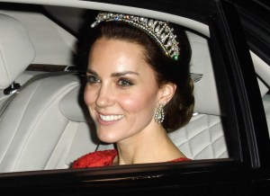 The Duchess of Cambridge in Jenny Packham