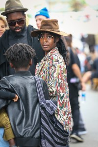 Street style at the Echo Park Craft Fair.