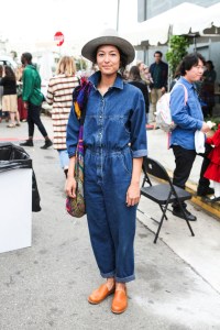 Street style at the Echo Park Craft Fair.