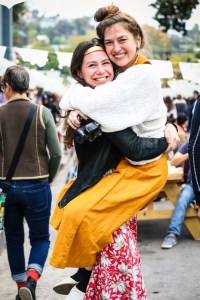 Street style at the Echo Park Craft Fair.