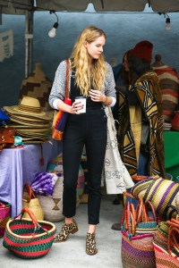 Street style at the Echo Park Craft Fair.