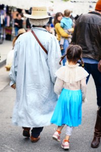 Street style at the Echo Park Craft Fair.