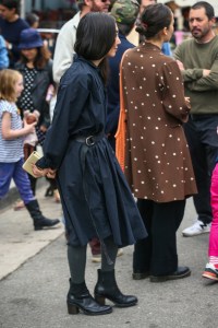 Street style at the Echo Park Craft Fair.