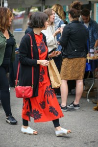 Street style at the Echo Park Craft Fair.