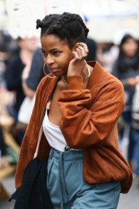 Street style at the Echo Park Craft Fair.