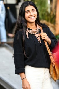 Street style at the Echo Park Craft Fair.