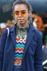 Street style at the Echo Park Craft Fair.