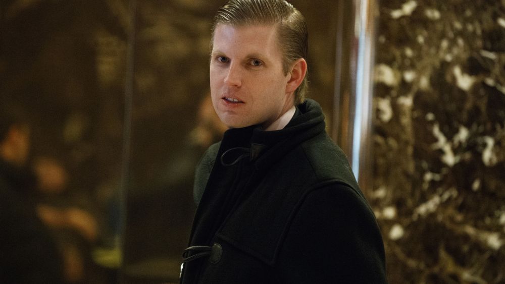 Eric Trump Spotted at Graydon Carter's Waverly Inn