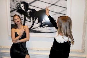 Carine Roitfeld and Barbara Palvin