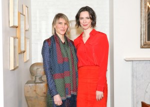 Gabriela Hearst and Rebecca Hall