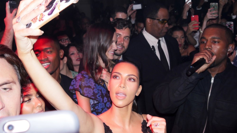 Kim Kardashian and Kanye West