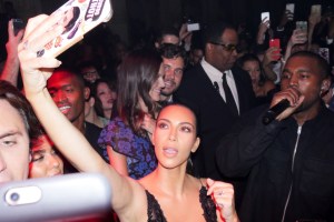 Kim Kardashian and Kanye West