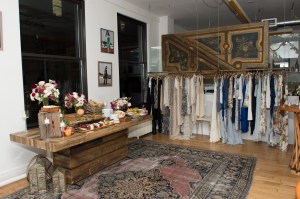 A look at the new Haute Hippie showroom.