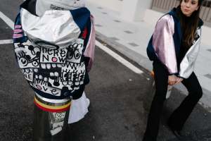 Here/Now Flore bomber jacket