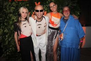 Hope Atherton, Alex Katz, Karolina Kurkova, and Kim Hastreiter.