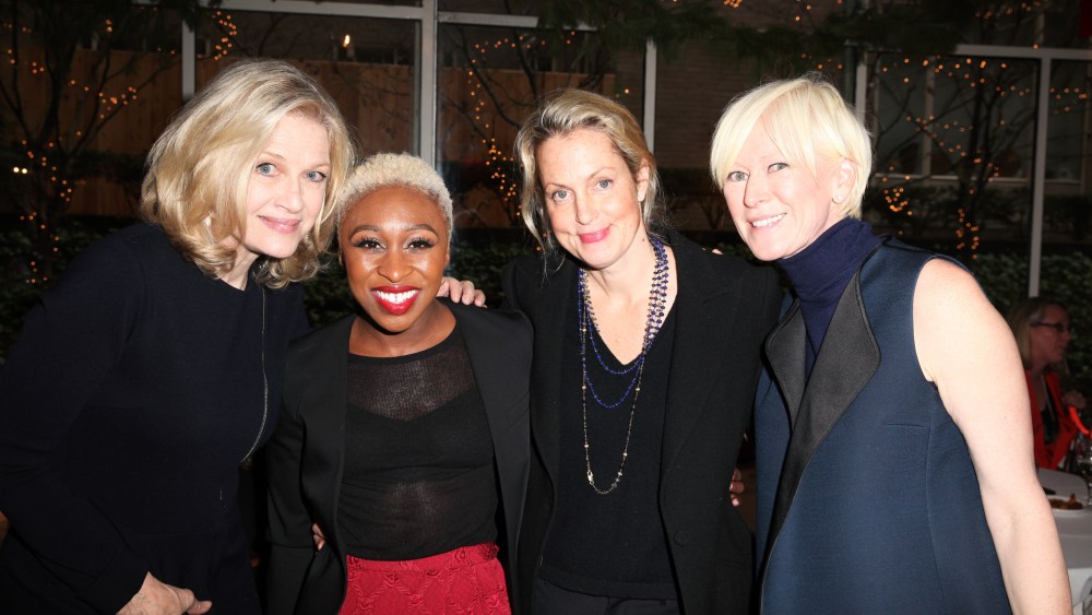 Diane Sawyer, Cynthia Erivo, Ali Wentworth and Joanna Coles.