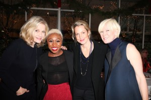 Diane Sawyer, Cynthia Erivo, Ali Wentworth and Joanna Coles.