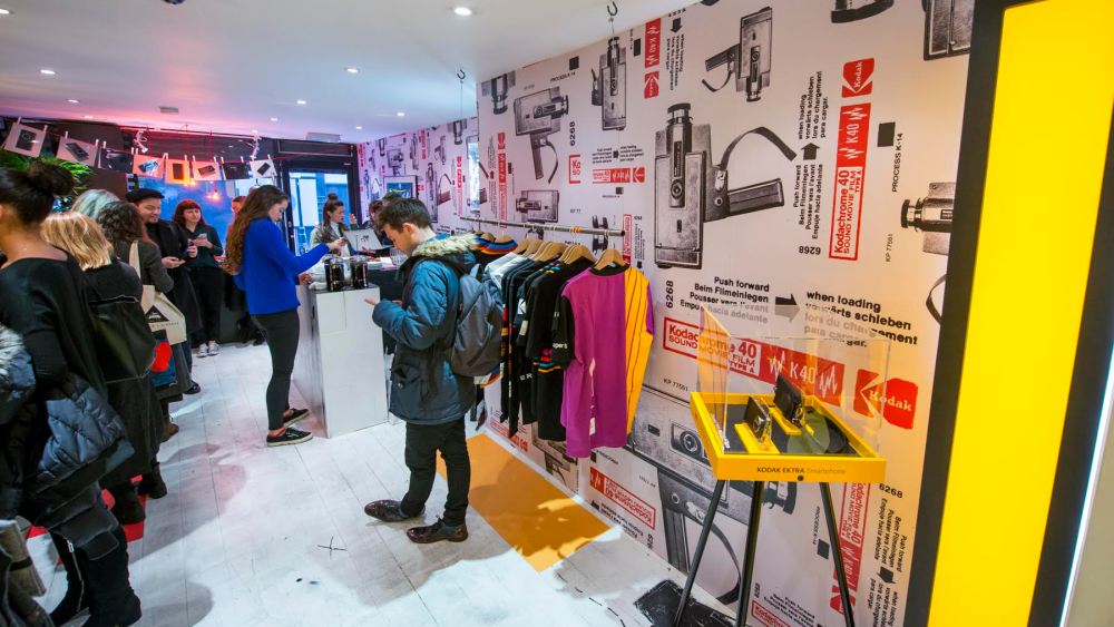 The Kodak pop-up in London