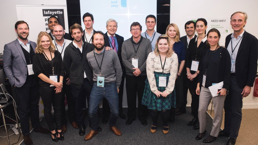 Start-ups at Lafayette Plug and Play Demo Day