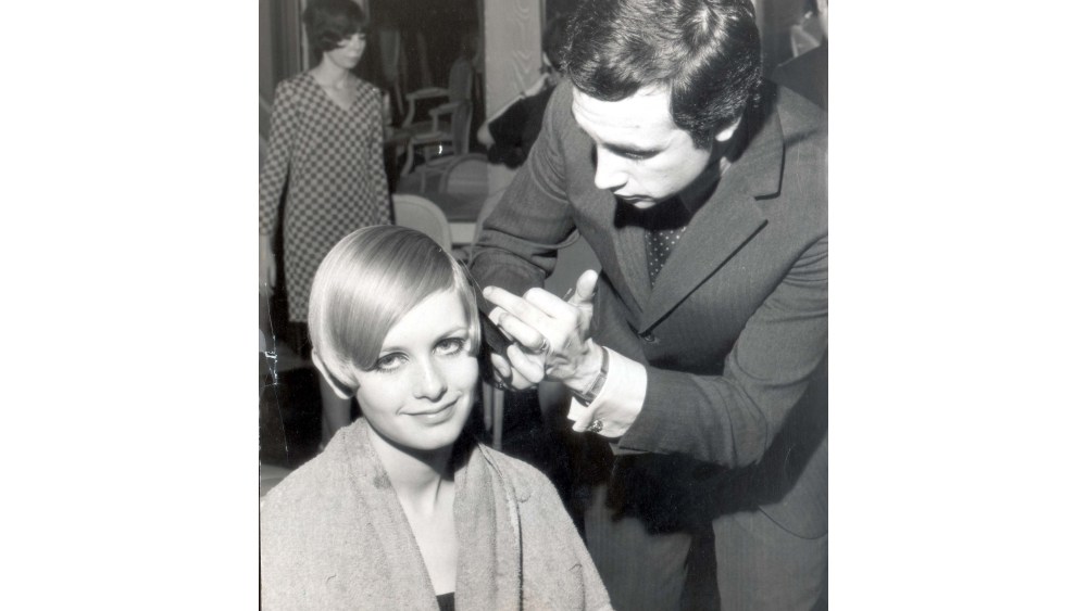 Twiggy and Leonard Lewis