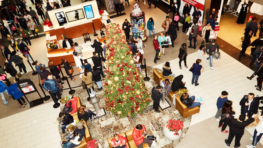 A holiday rotunda.