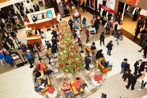 A holiday rotunda.