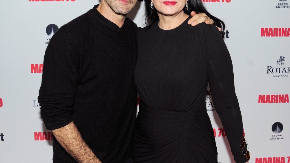 Riccardo Tisci and Marina Abramovic
