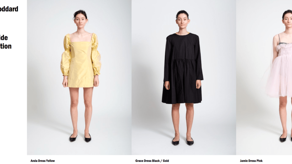 Molly Goddard website