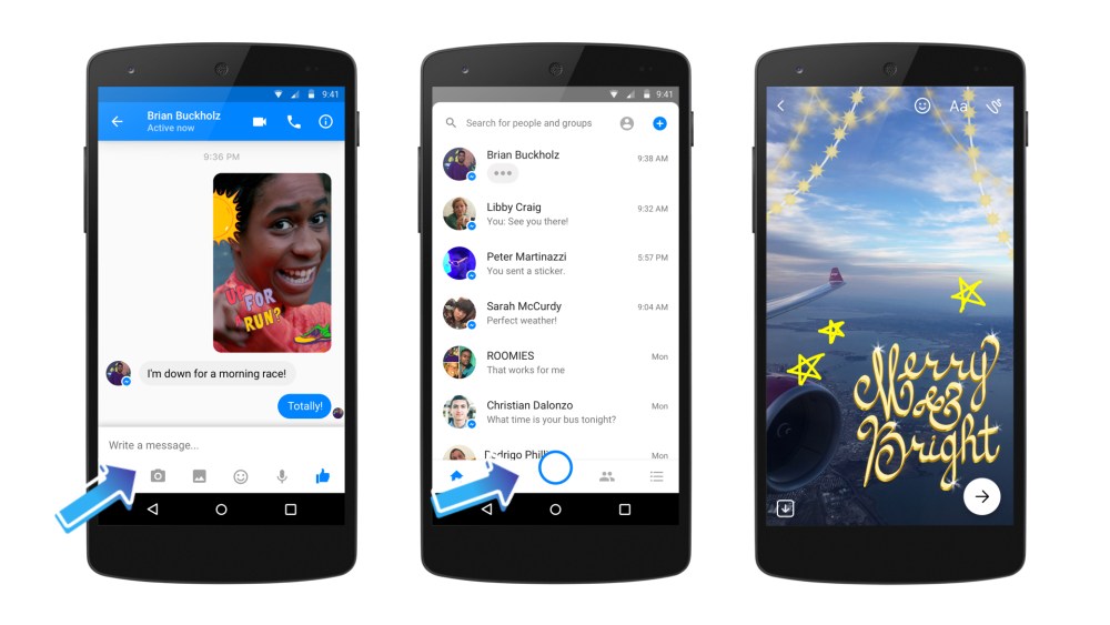 Facebook Messenger Camera