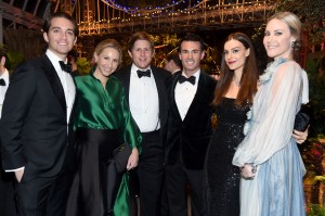 Eric Goldie, Natalie Bloomingdale, James Bloomingdale, Jeremy Batoff, Arianna Rockefeller, Elizabeth Kurpis