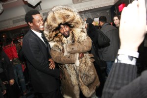 Wale at G.O.O.D. Music Label Party at Up & Down