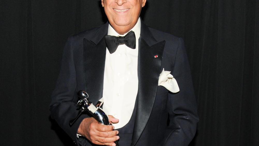 Oscar de la Renta at the 2013 CFDA Awards.